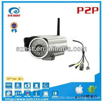 IPCAM, Waterproof P2P 1 MP Wireless IP Camera Outdoor